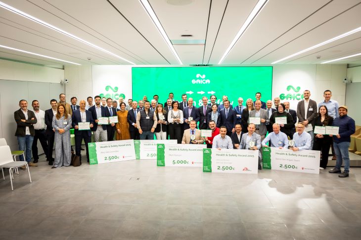 Presentation ceremony of the 3rd edition of the H&S Award of the Saica Group