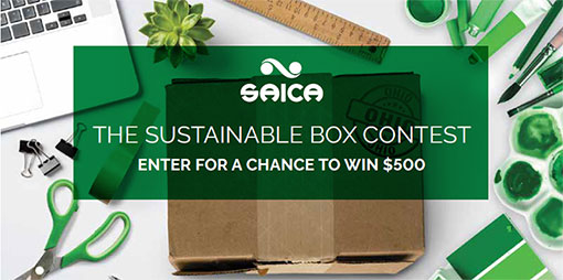 Repurpose a box and win with Saica's sustainable box contest